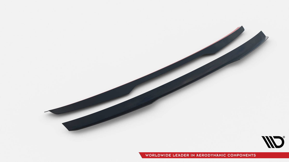 Heckspoiler Lippe V.2 BMW 3er Coupe E46 schwarz Hochglanz – Ansicht 5