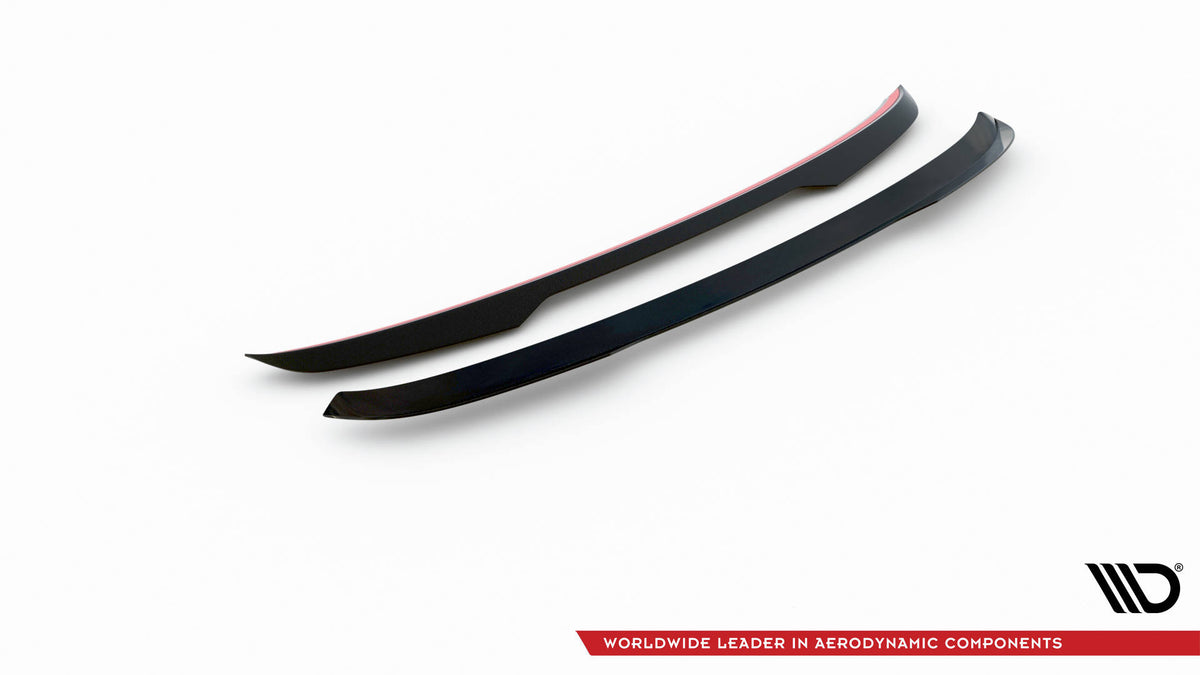 Heckspoiler Lippe Hyundai I20 Mk2 Facelift schwarz Hochglanz – Ansicht 6