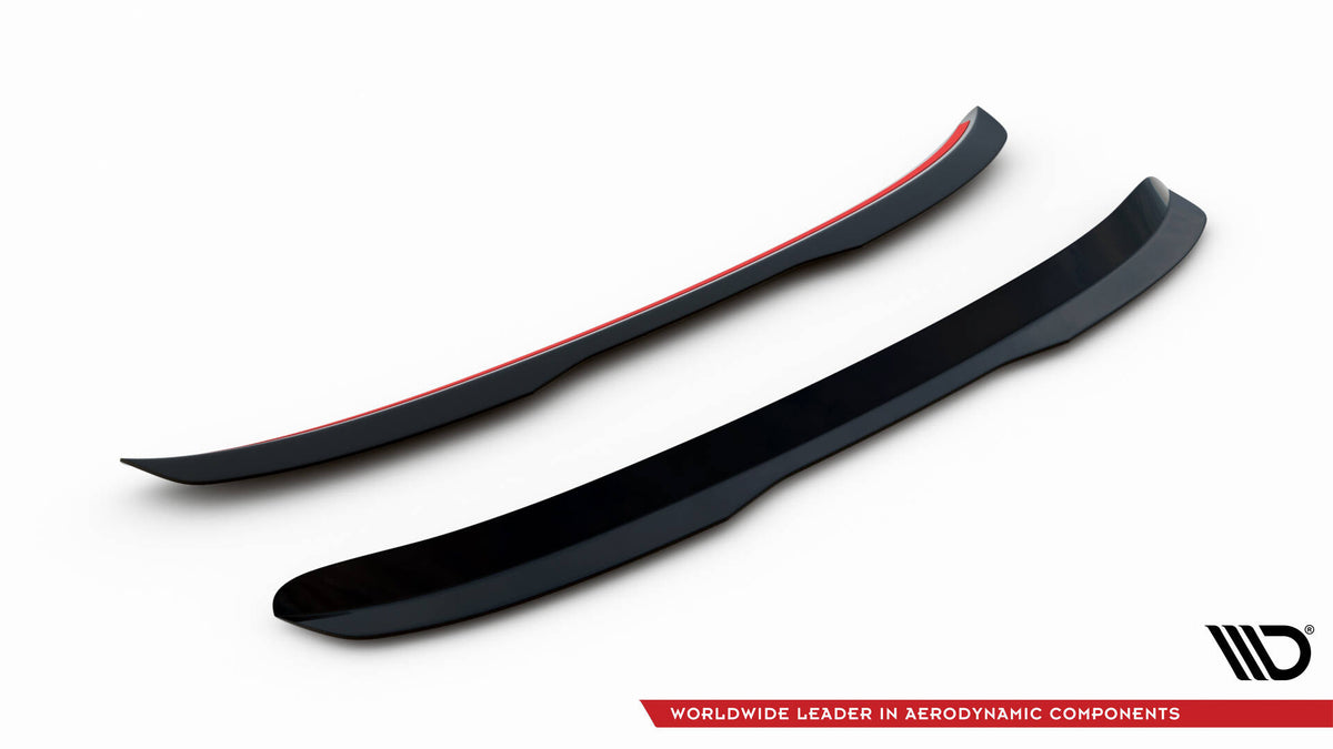 Heckspoiler Lippe Audi RS4 Limousine B7 schwarz Hochglanz – Ansicht 5