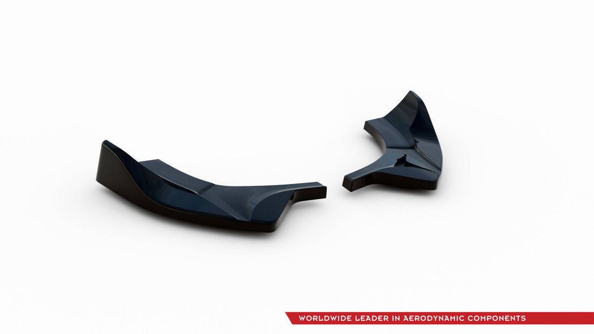 Heck Ansatz Flaps Diffusor V.2 passend für Ford FIesta Mk8 ST schwarz Hochglanz – Ansicht 5