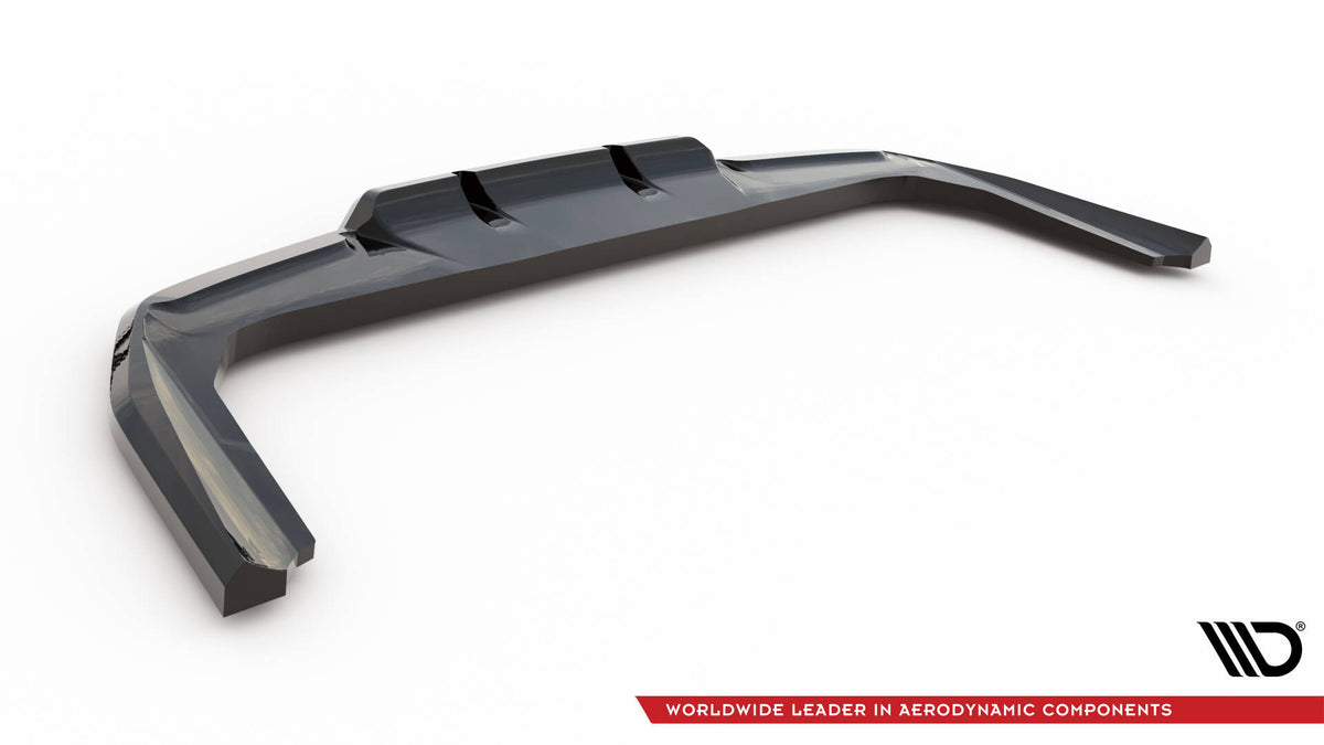 Street+ Mittlerer Diffusor RACE passend für BMW X1 M-Paket U11 schwarz Hochglanz – Ansicht 8