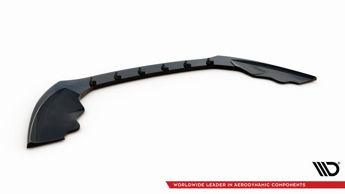 Street+ Spoilerlippe Front Ansatz V.1 passend für Ford Fiesta ST Mk7 FL schwarz Hochglanz – Ansicht 6