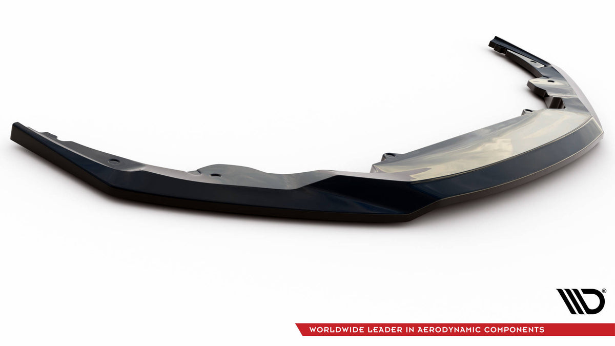 Street+ Spoilerlippe Front Ansatz V.3 passend für Audi R8 Mk2 Facelift schwarz Hochglanz – Ansicht 5