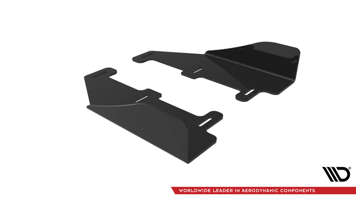 Seitenschweller Flaps passend für Ford Fiesta ST / ST-Line Mk8 schwarz Hochglanz – Ansicht 7