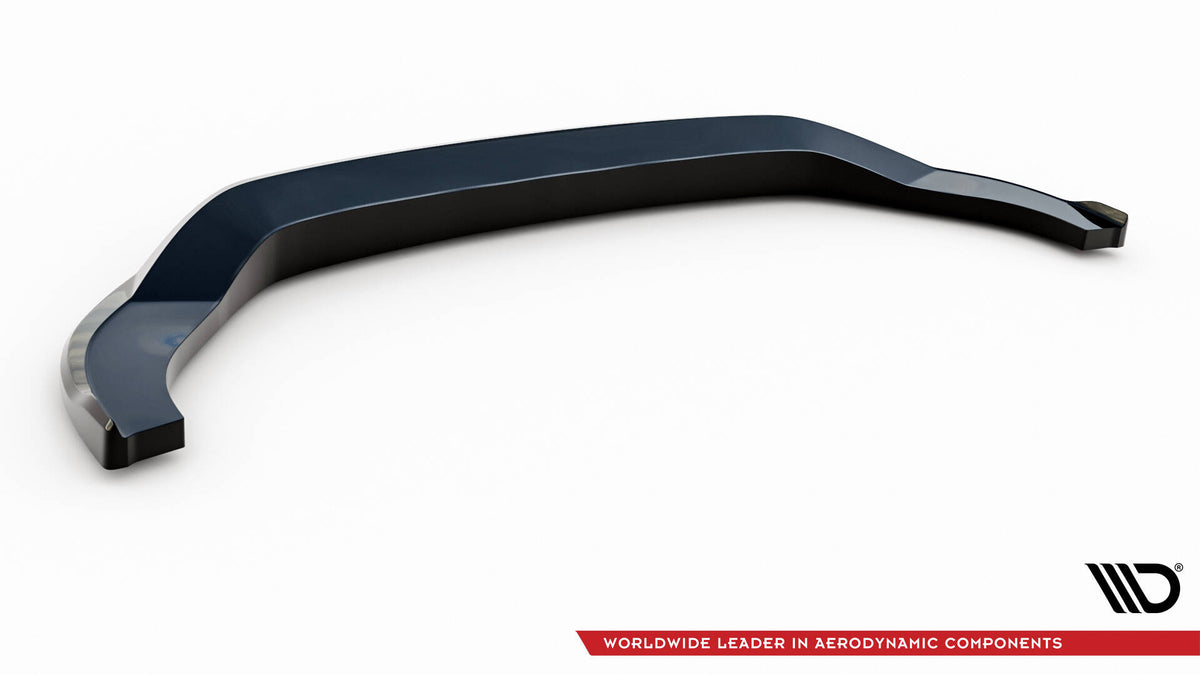 Street+ Spoilerlippe Front Ansatz V.1 passend für VW Multivan T7 schwarz Hochglanz – Ansicht 6