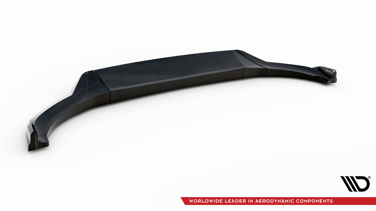 Street+ Spoilerlippe Front Ansatz passend für BMW X3 M-Paket G01 Facelift / iX3 M-Paket G08 Facelift schwarz Hochglanz – Ansicht 6