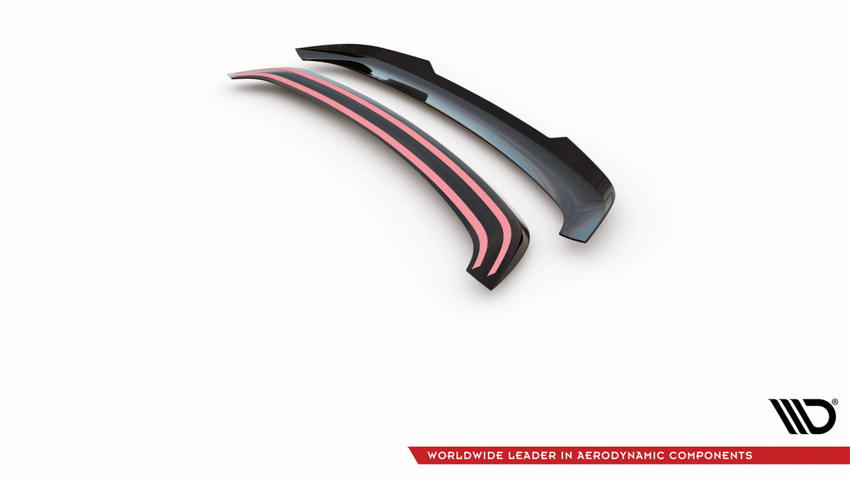 Heckspoiler Lippe Porsche 718 Cayman 982c schwarz Hochglanz – Ansicht 6