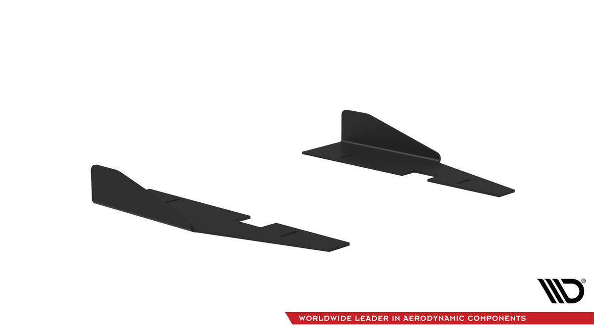 Seitenschweller Flaps passend für Kia Stinger GT / GT-Line / Standard Mk1 schwarz Hochglanz – Ansicht 5