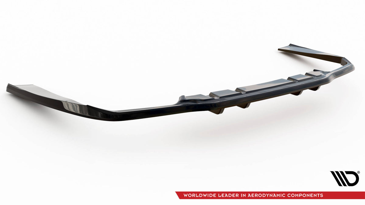Street+ Mittlerer Diffusor RACE passend für Mercedes-AMG C63 Limousine / Kombi W205 Facelift schwarz Hochglanz – Ansicht 6