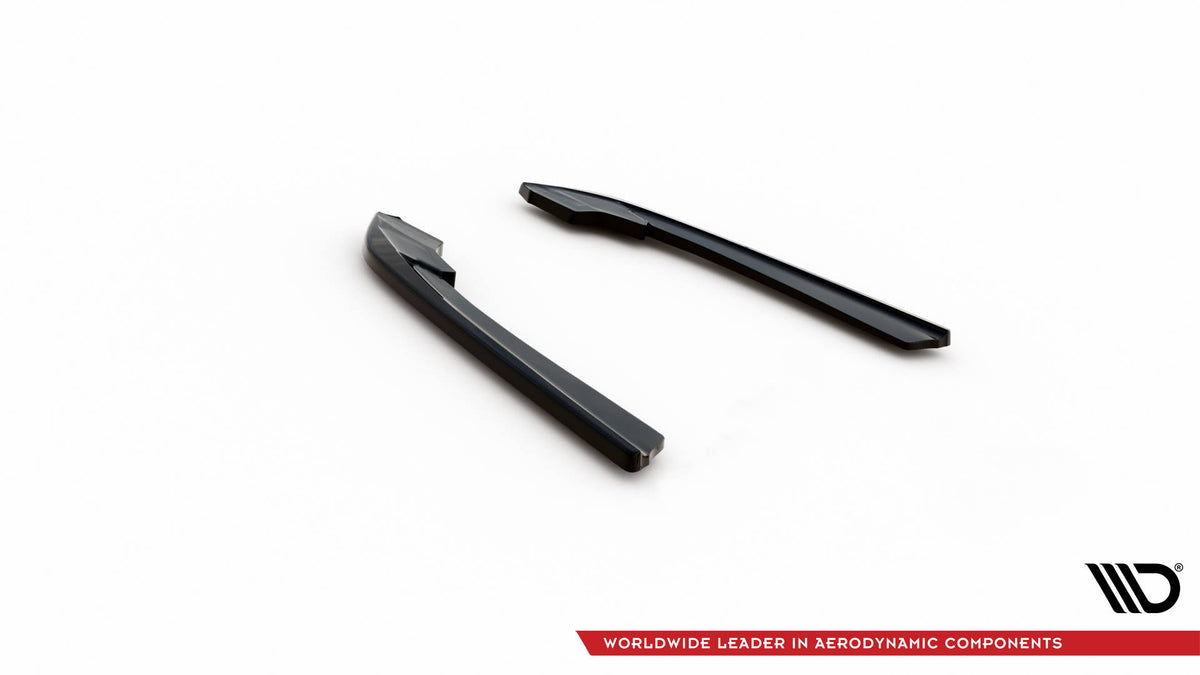 Heck Ansatz Flaps Diffusor V.3 passend für BMW M340i / M-Paket G20 / G21 schwarz Hochglanz – Ansicht 5