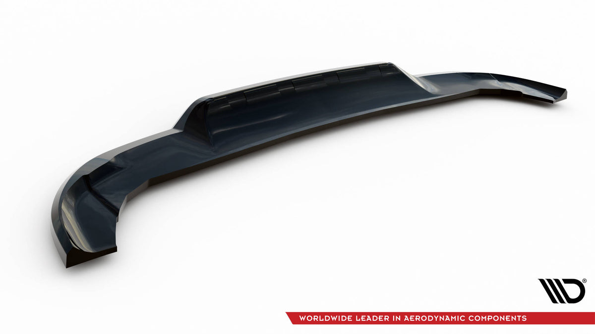 Street+ Mittlerer Diffusor RACE passend für Mercedes-Benz A AMG-Line W176 Facelift schwarz Hochglanz – Ansicht 7