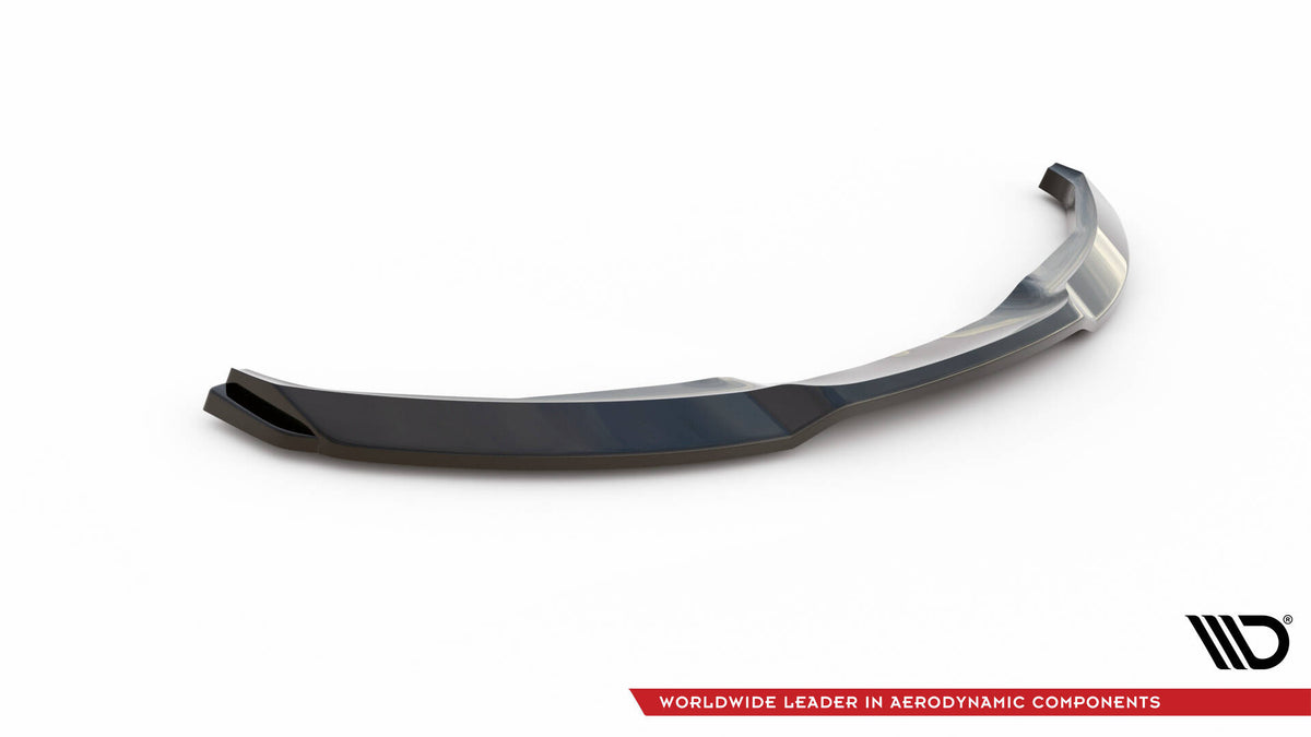 Street+ Spoilerlippe Front Ansatz V.1 passend für BMW 1er M-Paket E87 / E81 Facelift schwarz Hochglanz – Ansicht 5