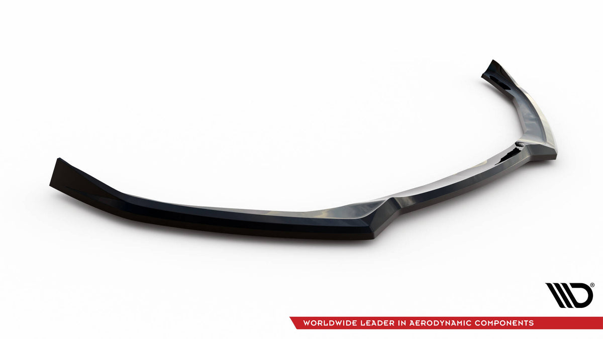 Street+ Spoilerlippe Front Ansatz V.1 passend für Jaguar XE R-Sport X760 schwarz Hochglanz – Ansicht 5