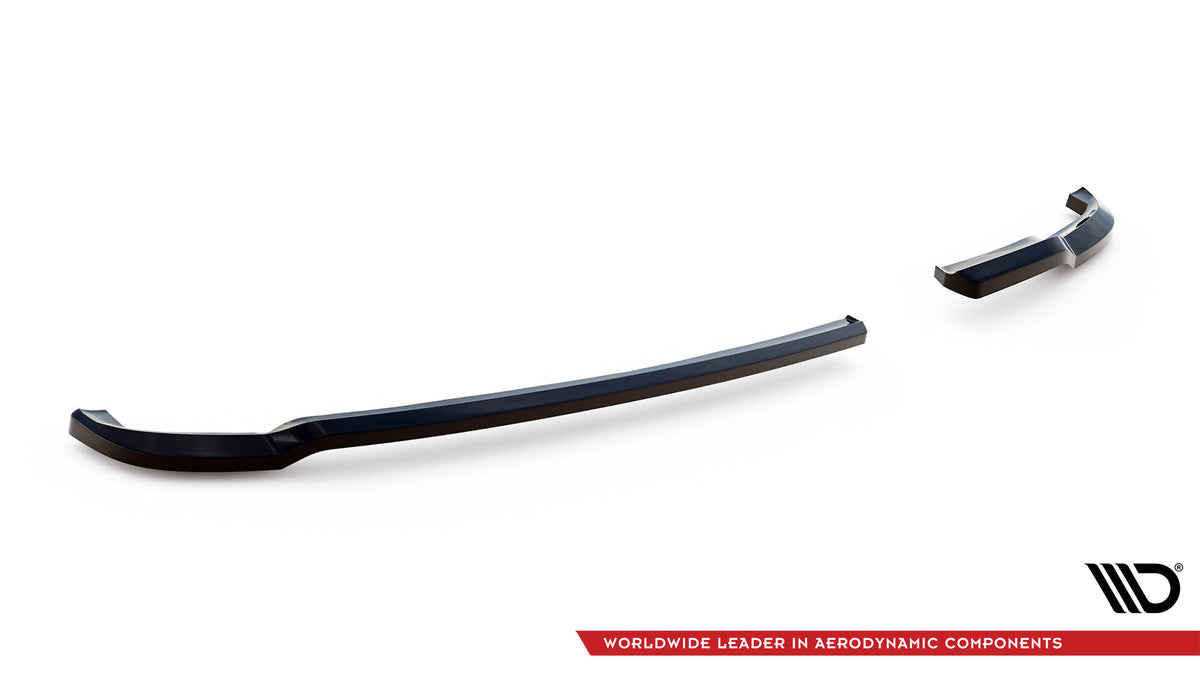 Heck Ansatz Flaps Diffusor passend für Toyota Yaris T-Sport Mk1 Facelift schwarz Hochglanz – Ansicht 4