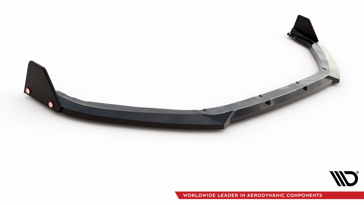 Street+ Spoilerlippe Front Ansatz V.1 + Flaps passend für Peugeot 208 GT Mk2 – Ansicht 5