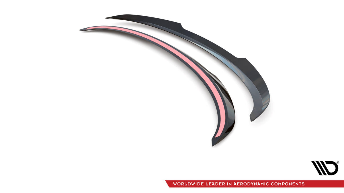 Heckspoiler Lippe Infiniti G37 Coupe schwarz Hochglanz – Ansicht 5