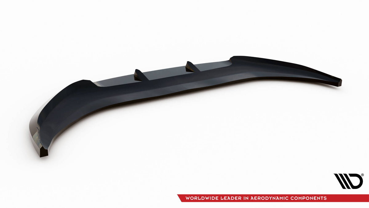 Street+ Spoilerlippe Front Ansatz passend für Ford Transit Connect Mk3 schwarz Hochglanz – Ansicht 6