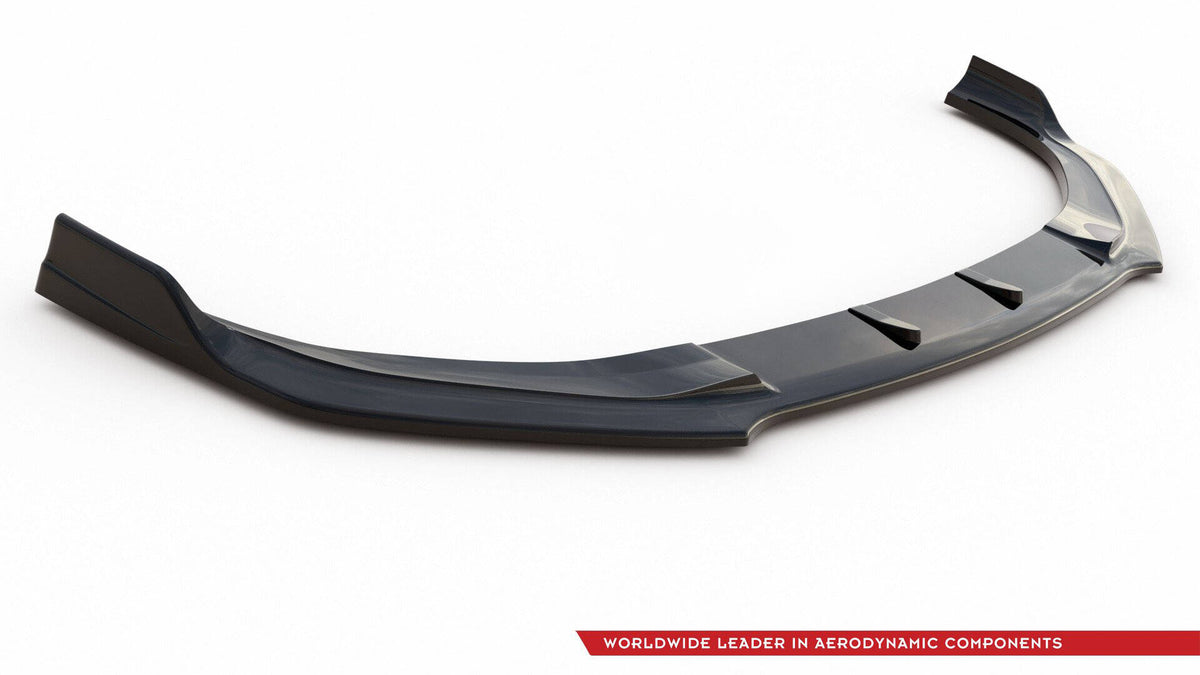 Street+ Spoilerlippe Front Ansatz V.3 passend für Hyundai I30 N Mk3 Hatchback/ Fastback schwarz Hochglanz – Ansicht 5