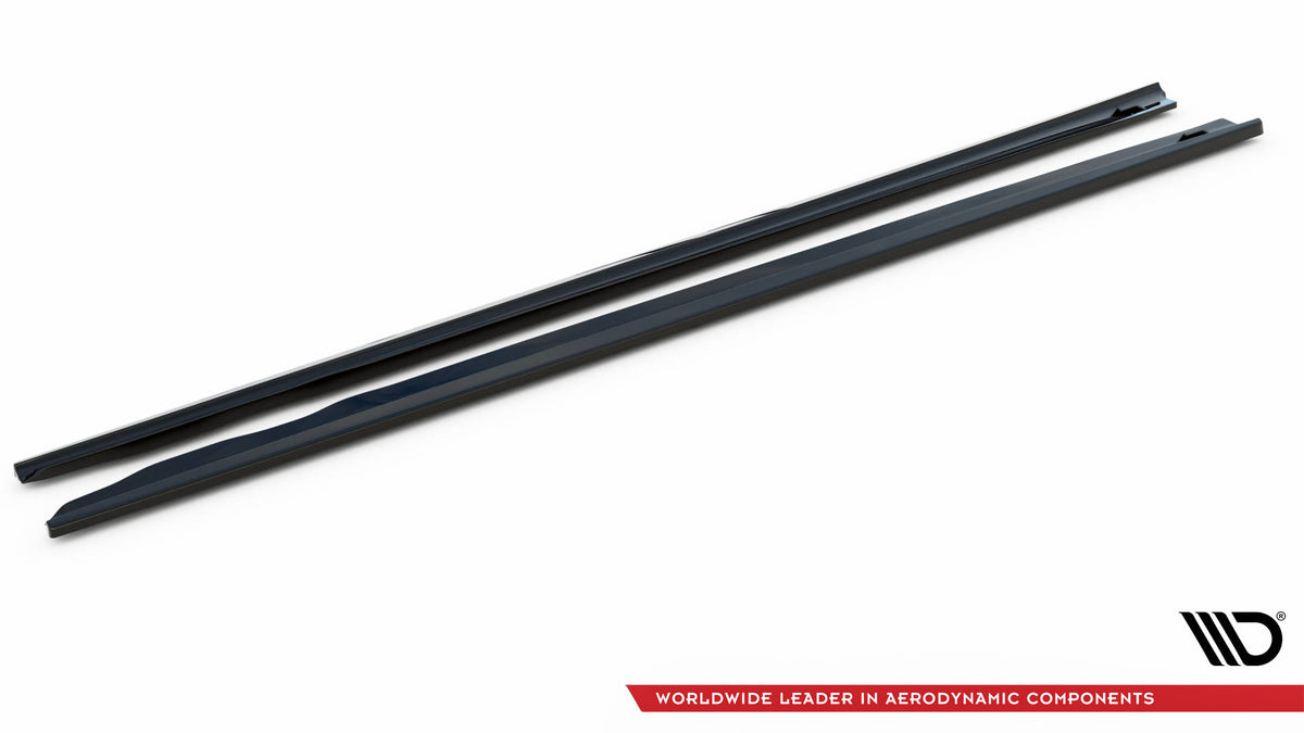 Street+ Seitenschweller Leisten passend für BMW 3er GT F34 schwarz Hochglanz – Ansicht 5