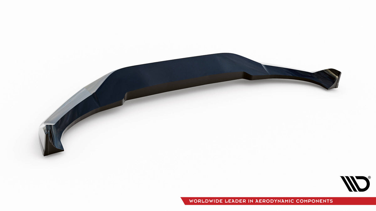 Street+ Spoilerlippe Front Ansatz V.2 passend für BMW X6 M-Paket G06 Facelift schwarz Hochglanz – Ansicht 6
