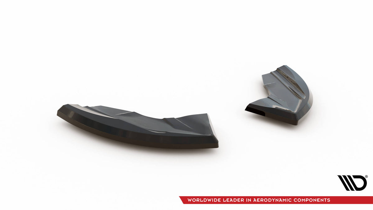 Heck Ansatz Flaps Diffusor passend für Ford Puma ST Mk1 schwarz Hochglanz – Ansicht 5