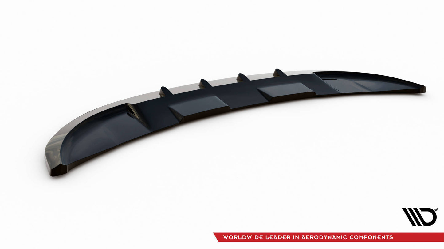 Street+ Spoilerlippe Front Ansatz V.1 passend für Land Rover Range Rover Sport SVR Mk2 schwarz Hochglanz – Ansicht 6