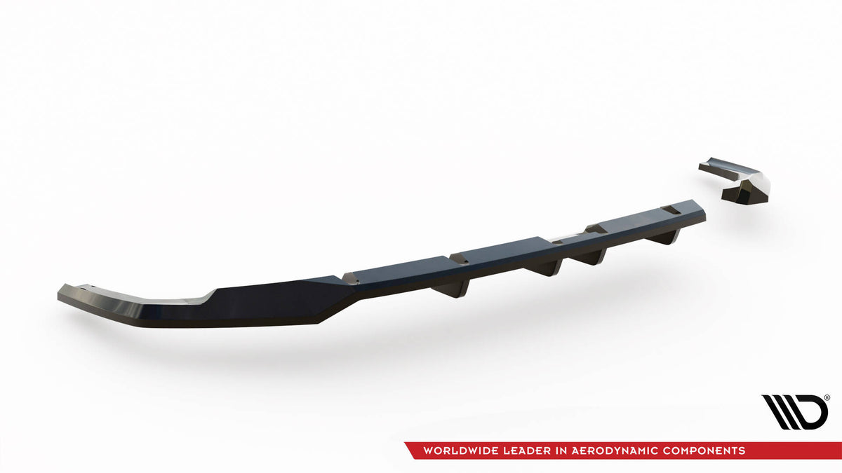 Street+ Mittlerer Diffusor RACE passend für Hyundai Kona N-Line Mk2 schwarz Hochglanz – Ansicht 5