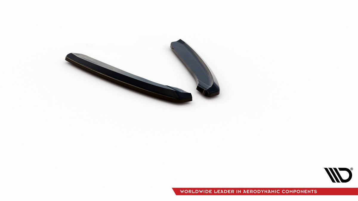 Heck Ansatz Flaps Diffusor passend für Porsche 911 Carrera 991 Facelift schwarz Hochglanz – Ansicht 5