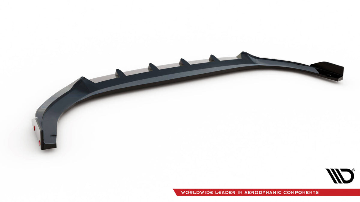 Street+ Spoilerlippe Front Ansatz V.2 + Flaps passend für VW Golf GTI / GTE / R-Line Mk8 Facelift – Ansicht 6