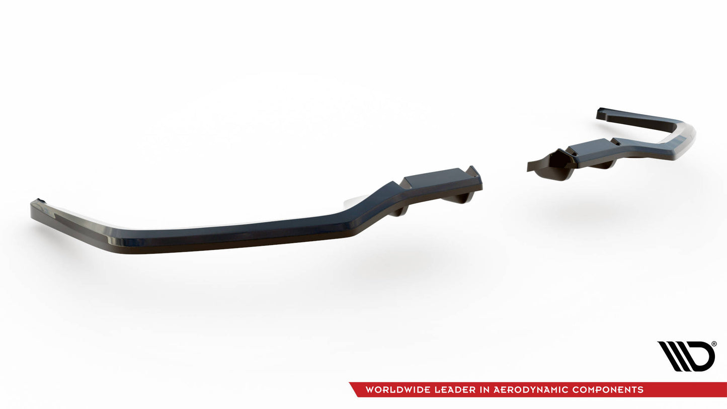 Heckansatz V.1 (mit einem vertikalem balken) Honda Civic Sport Mk 10 Facelift schwarz Hochglanz – Ansicht 5