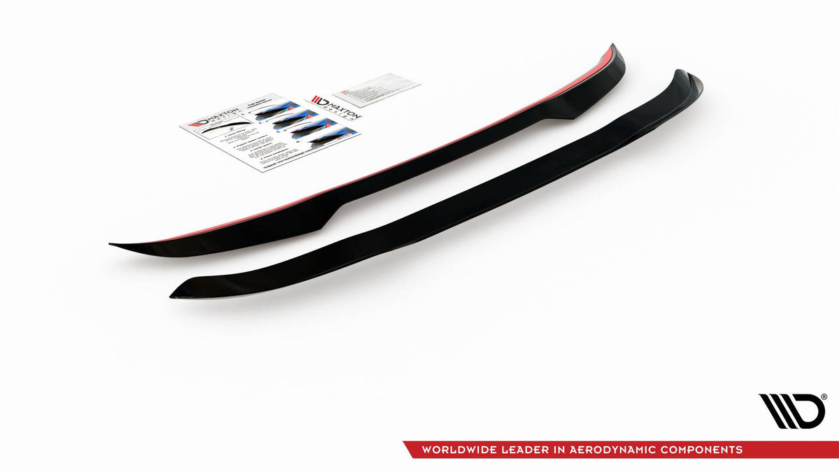 Heckspoiler Lippe BMW X7 M-Paket G07 schwarz Hochglanz – Ansicht 4