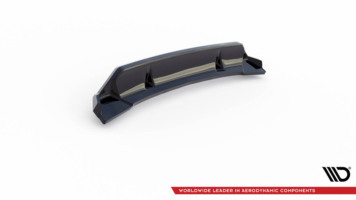 Street+ Mittlerer Diffusor RACE passend für BMW X3 M-Paket G01 Facelift schwarz Hochglanz – Ansicht 6