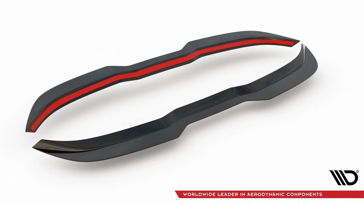 Heckspoiler Lippe V.2 Ford Focus Hatchback ST Mk4 schwarz Hochglanz – Ansicht 12