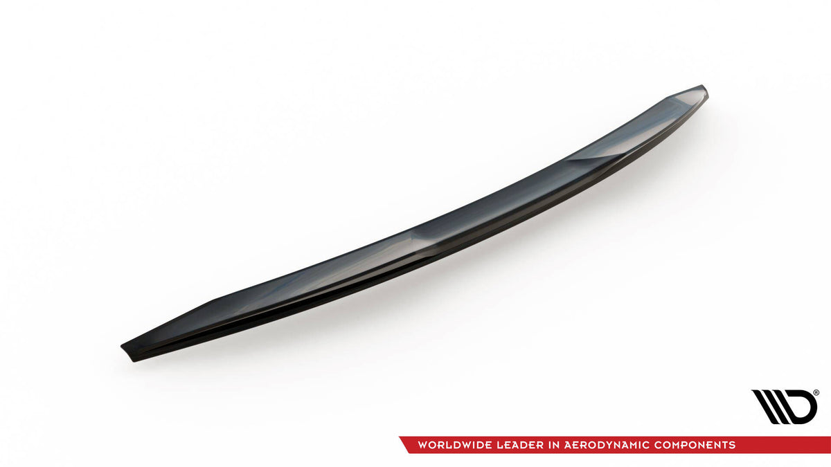 Heckspoiler Lippe 3D Toyota Avensis Limousine Mk3 Facelift schwarz Hochglanz – Ansicht 6