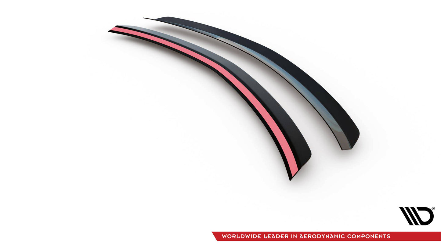 Heckspoiler Lippe Mercedes-Benz C Limousine Standard / AMG-Line W204 / W204 Facelift schwarz Hochglanz – Ansicht 5