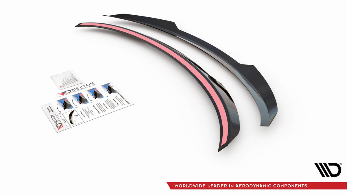 Heckspoiler Lippe Hyundai I40 Mk1 schwarz Hochglanz – Ansicht 5