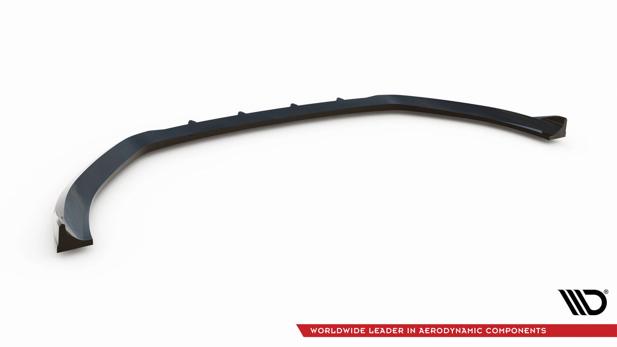 Street+ Spoilerlippe Front Ansatz V.1 passend für Audi A3 Limousine 8V schwarz Hochglanz – Ansicht 6
