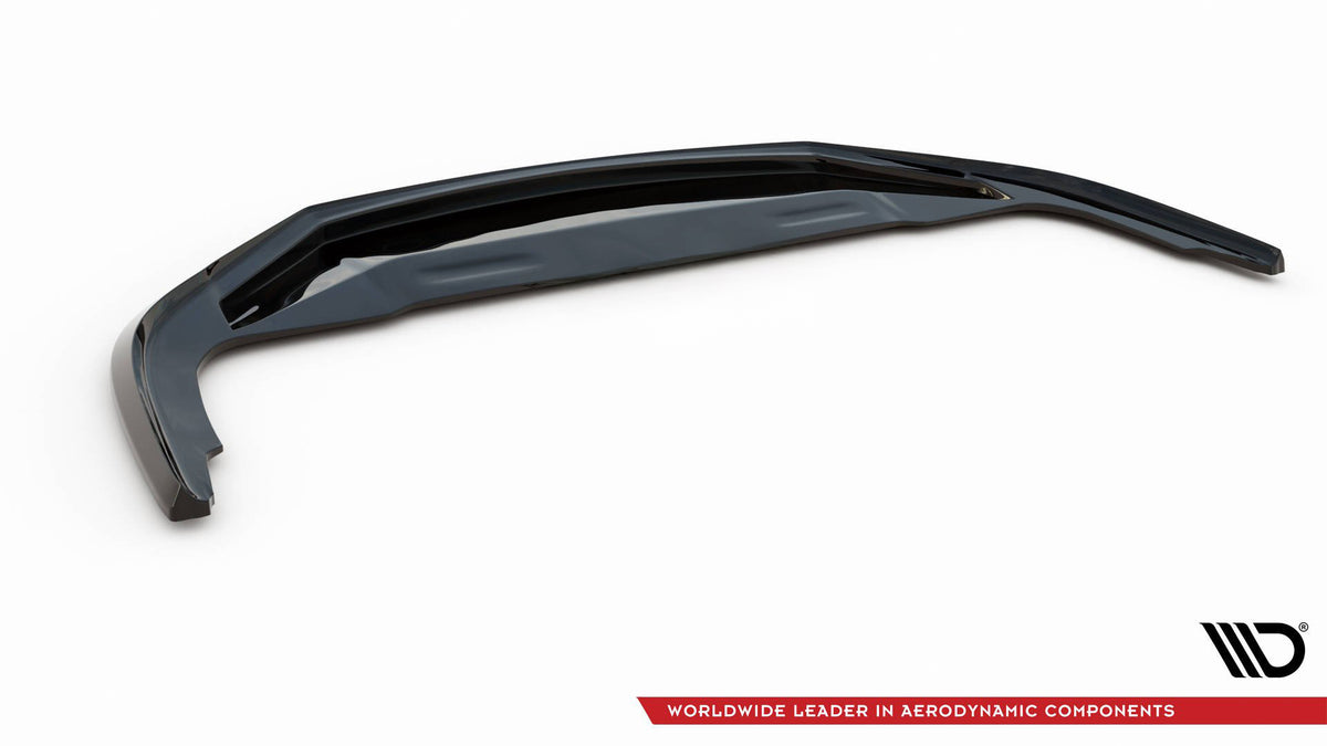 Street+ Spoilerlippe Front Ansatz V.1 passend für Porsche 911 Carrera 991 Facelift schwarz Hochglanz – Ansicht 6