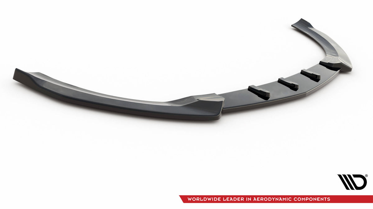 Street+ Spoilerlippe Front Ansatz V.2 passend für Mercedes-Benz CLA A35 AMG / AMG-Line C118 schwarz Hochglanz – Ansicht 5