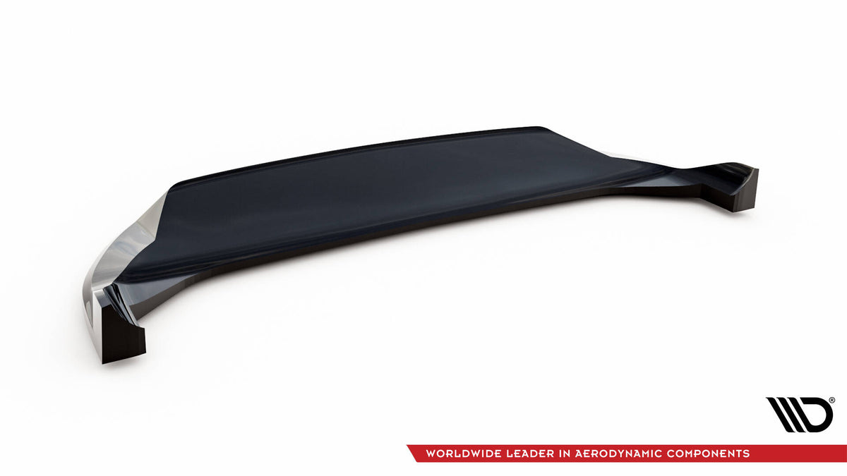 Street+ Spoilerlippe Front Ansatz passend für Jeep Compass Limited Mk2 Facelift schwarz Hochglanz – Ansicht 6