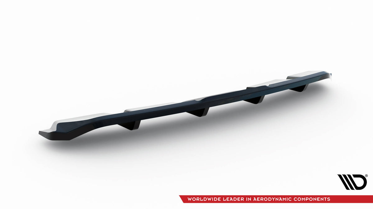 Street+ Mittlerer Diffusor RACE passend für Kia Ceed GT Mk3 Facelift schwarz Hochglanz – Ansicht 5