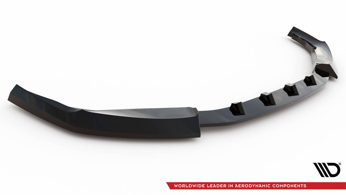 Street+ Spoilerlippe Front Ansatz V.3 passend für BMW M2 G87 schwarz Hochglanz – Ansicht 5