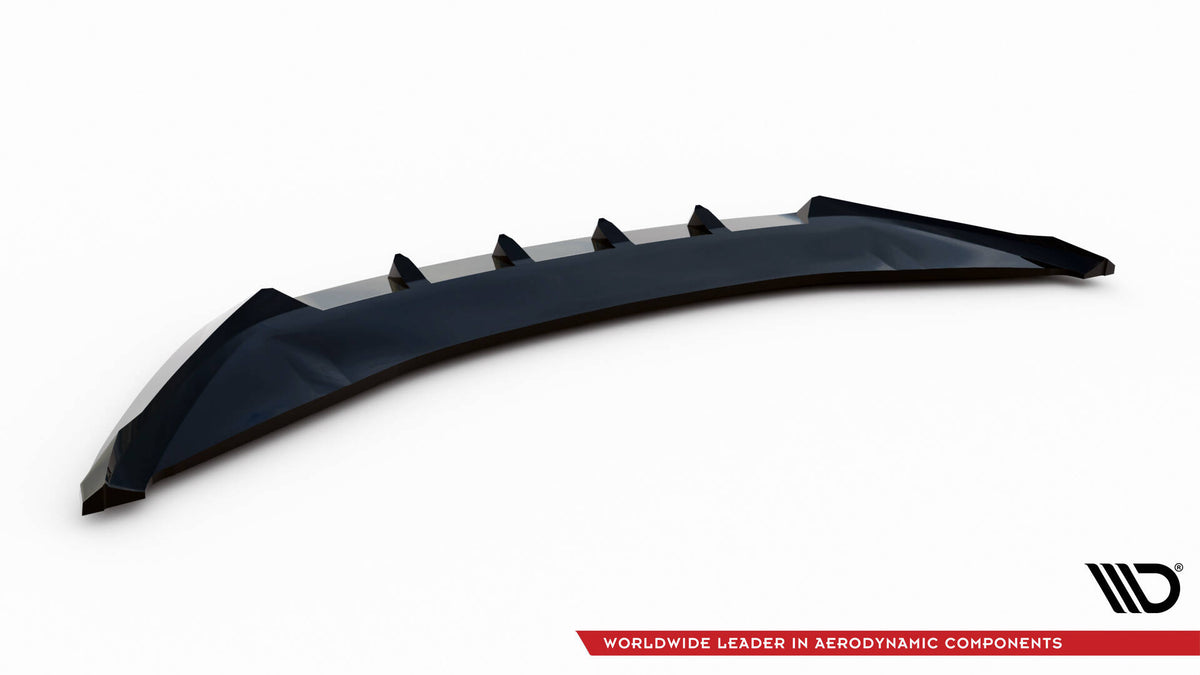 Street+ Spoilerlippe Front Ansatz passend für Volvo EX30 Mk1 schwarz Hochglanz – Ansicht 6