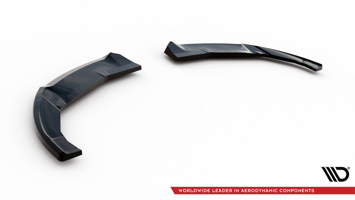 Heck Ansatz Flaps Diffusor passend für Honda Civic Hatchback Mk9 schwarz Hochglanz – Ansicht 7