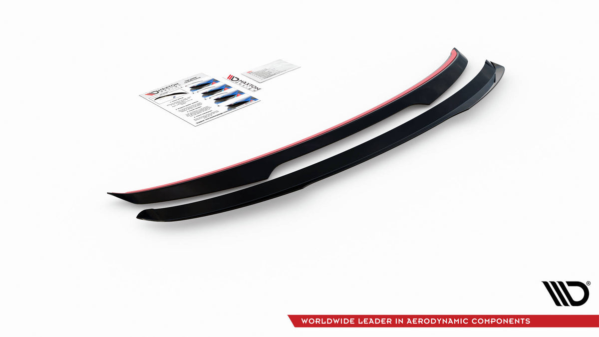 Heckspoiler Lippe VW T-Roc Mk1 schwarz Hochglanz – Ansicht 5