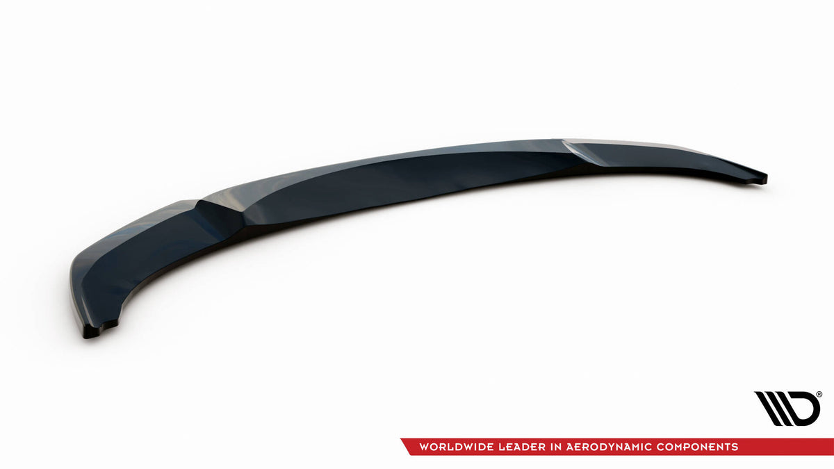 Street+ Spoilerlippe Front Ansatz V.4 passend für BMW 5er F10/F11 M-Paket schwarz Hochglanz – Ansicht 6