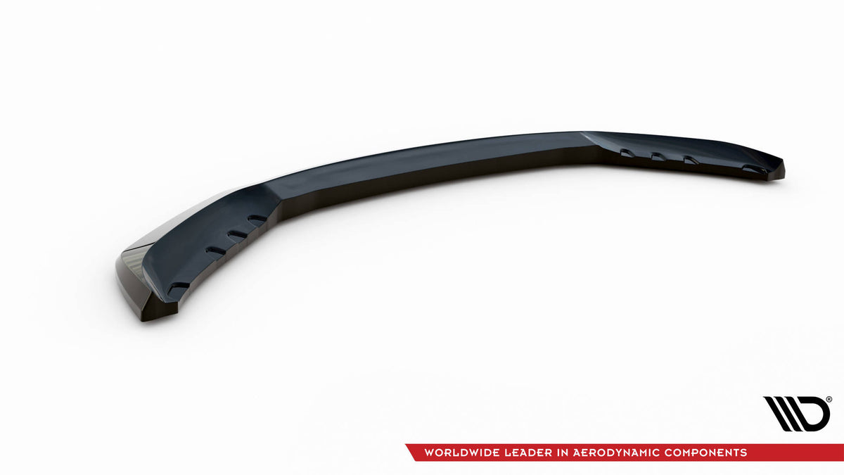 Street+ Spoilerlippe Front Ansatz V.1 passend für BMW 4er Coupe / Gran Coupe / Cabrio F32 / F36 / F33 schwarz Hochglanz – Ansicht 6