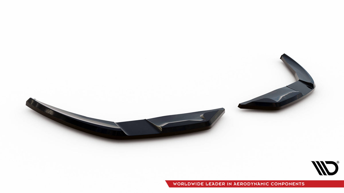 Heck Ansatz Flaps Diffusor passend für Ford Edge ST Mk2 Facelift schwarz Hochglanz – Ansicht 4