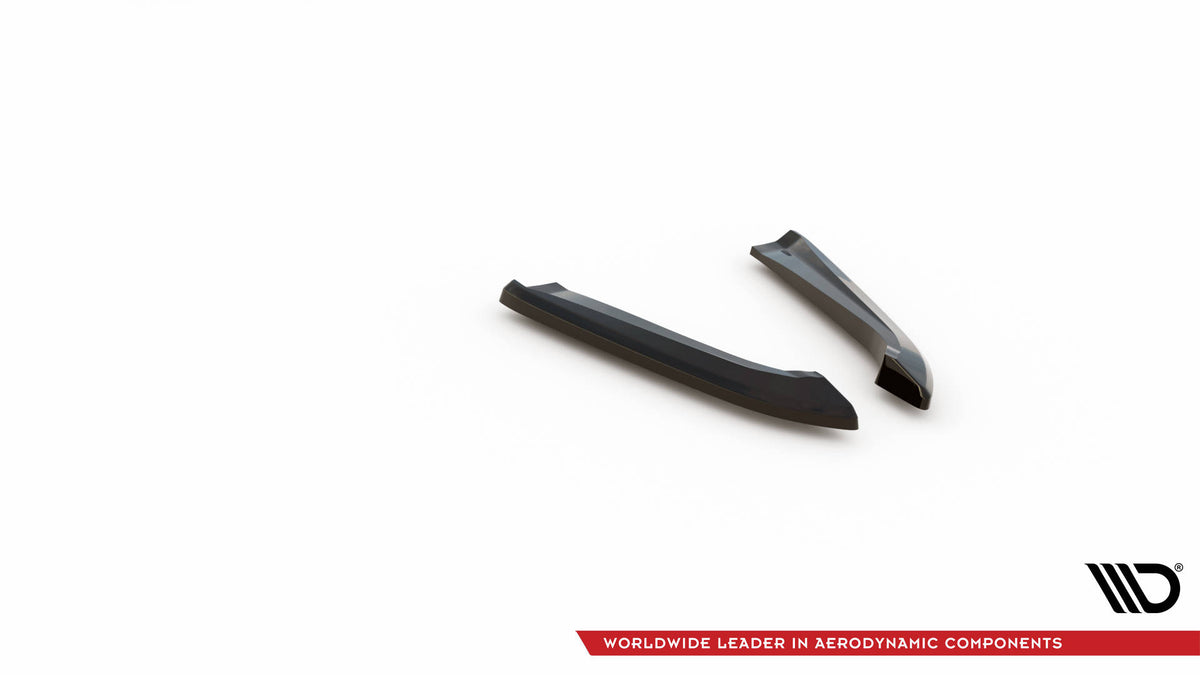 Heck Ansatz Flaps Diffusor passend für Audi RS6 Avant C6 schwarz Hochglanz – Ansicht 5