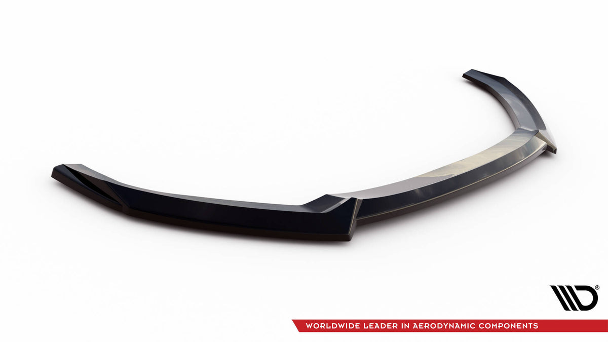 Street+ Spoilerlippe Front Ansatz V.2 passend für Audi A3 Sportback 8V Facelift schwarz Hochglanz – Ansicht 5